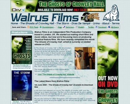 Walrus Films Website